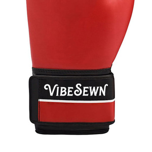 Guantes de Boxeo de Cuero Unisex al por Mayor para Entrenamiento de Kickboxing con Cierre de Velcro, Transpirables, Impermeables, Protección UV, OEM - Product Image 6