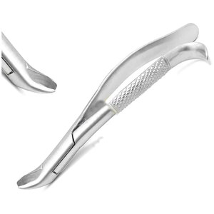Pinzas de Extracción Dental # Instrumento Quirúrgico de Acero Inoxidable de Clase I, 20R, Plateado, Manual, con Diseño Ergonómico y Moleteado, para el Diente Molar Superior - Product Image 3