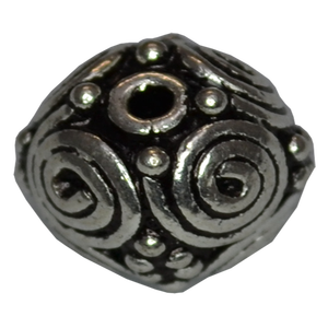 Sterling Silver Round Rava Bead Sterling Silver Ethnic Beads Manufacturer Silver Beads and Findings for Jewellery Making - Product Image 1