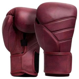 Guantes de Boxeo de Cuero Premium con Agarre para las Manos, Diseño de Dedos Completos y Correa de Muñeca Ajustable - Product Image 1