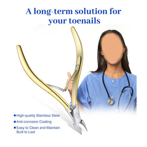 Cuticle Clipper Wide Jaw Cuticle Cutters for Ingrown Toenails Professional Stainless Steel Nail Clipper for Thick Nails Seniors - Product Image 5