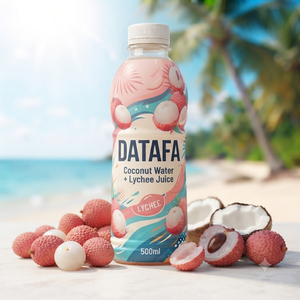 Le meilleur choix pour les vacances d'été : 100% eau de coco et purée de pastèque sans sucre ajouté, bouteille PET 500ML - Product Image 5