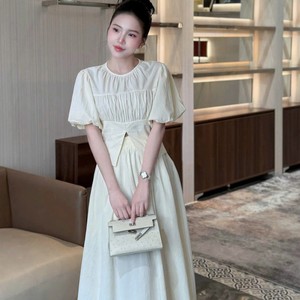 Ensemble jupe et chemisier pour femme, jupe longue taille haute, tenue d'été, 100% coton, détail volanté - Product Image 3