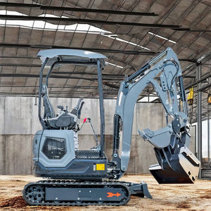 Fábrica China <span class=keywords><strong>Mini</strong></span> Excavadora Todo Terreno Motor diésel hidráulico Compacto Micro Bagger Jardín Multifuncional Pequeña excavadora - Product Image 4