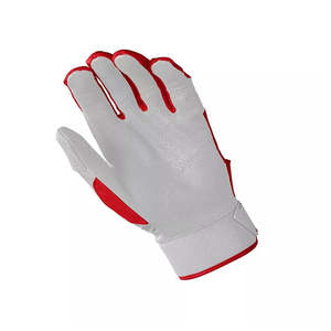 ถุงมือตีเบสบอลคุณภาพพรีเมียม - โลโก้สั่งทำได้ ดีไซน์ระบายอากาศได้ดี สำหรับมือขวา ถุงมือเบสบอลหนังแกะใหม่เอี่ยม - Product Image 6