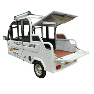 Bajaj 3 roues tuktuk électrique motorisé toktok passager essence tricycle pousse-pousse pour adulte