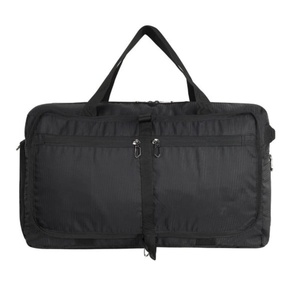 Bolsa de Viaje de Primera Calidad con Logotipo Personalizado, Gran Capacidad de Almacenamiento, Costuras Resistentes, Bolsa de Viaje Negra - Product Image 2