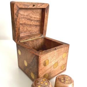 Kits en bois au design unique, boîte à dés, matériaux éducatifs Montessori, kits de jeu en bois pour enfants, pour jeux de table et loisirs créatifs - Product Image 5
