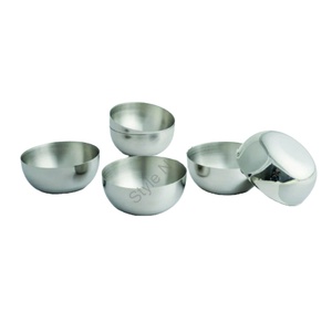 Juego de cuencos grandes de 6 piezas de acero inoxidable de primera calidad, cuencos esenciales de acero inoxidable para Cocina - Product Image 1