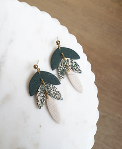 Nouveau Style Maison Designer En Forme De Coeur Résine Boucle D'oreille Pour Les Femmes Et Les Filles De Luxe À La Mode Artisanat Articles Collection - Product Image 4