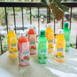 Jus d'aloe vera Nawon Healthy Beverage en carton de 24 bouteilles – Fabricant de boissons à l'aloe vera, marque privée, faible MOQ - Product Image 4