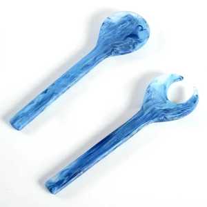 Juego de Cubiertos para Ensalada de Resina Epoxi, Cuchara y Tenedor Modernos, Ecológicos y Elegantes para Servir, para Hoteles de Lujo, Villas y Restaurantes - Product Image 4