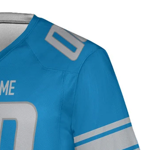 Jersey de Fútbol Americano de Manga Corta, Transpirable, de Último Diseño, Talla Grande, Secado Rápido, Ropa Deportiva, MOQ Bajo, Jersey Sublimado Estampado - Product Image 5
