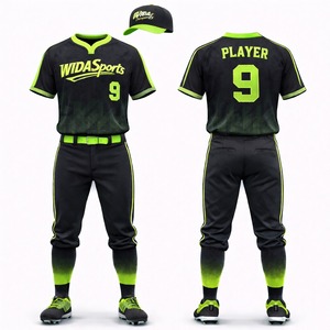 Última Llegada, Uniforme de Béisbol Profesional Sublimado, Conjunto de Jersey Personalizado para Equipo, Pantalones Transpirables que Absorben la Humedad - Product Image 1