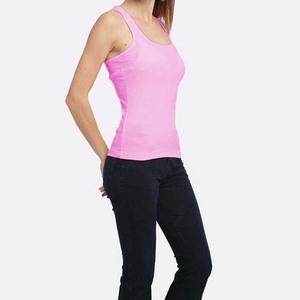 New Arrival Women's 100% Cotton Workout Yoga Customized Tank <b>Top</b> Women Fitness Women Tank <b>Tops</b> - Product Image 6