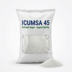 น้ำตาลทรายขาวคุณภาพส่งออก ICUMSA 45 น้ำตาลผลึกบริสุทธิ์สูง สำหรับการแปรรูปเครื่องดื่มและการจัดจำหน่ายขายส่งจำนวนมาก - Product Image 2