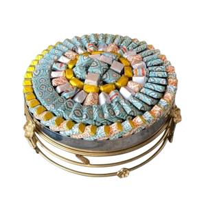 Moderna y Elegante Tazón de Chocolate de Aluminio de Alta Calidad, Centro de Mesa Decorativo Plateado para Uso en Hoteles y Restaurantes - Product Image 3