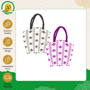 Bolsa de Compras de Yute de Excelente Calidad para Uso Diario en la Oficina, con Diseño Nuevo y Patrón Personalizado, con Bonito Estampado a Bajo Precio - Product Image 3
