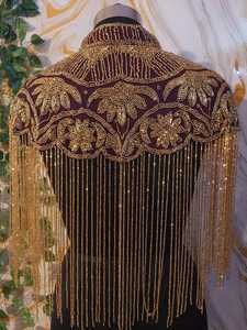 Bijoux de corps luxueux faits à la main avec des franges de perles et des paillettes, design plaqué argent, meilleurs prix pour femmes en provenance d'Inde - Product Image 5