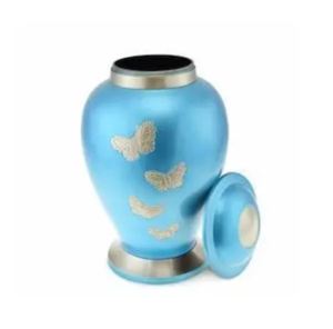 Style Adult Pet Brass and Funeral Box Keepsake Urns Casket Funerary Urn Ossuary Cinerary Human <b>Memorial</b> Style Adult Pet Brass - Product Image 2