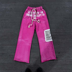 Conjunto de 2 Piezas de Chándal con Pedrería Personalizado, Sudadera con Capucha Extra Grande, Ropa Urbana - Product Image 3