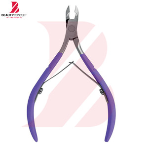 ที่ตัดหนังกำพร้าแบบมือจับเคลือบสีม่วงตามหลักสรีรศาสตร์  ทำจากสแตนเลสสตีล  สำหรับตัดเล็บมือและเล็บเท้า  เครื่องมือทำเล็บมือและเล็บเท้าระดับมืออาชีพ - Product Image 5