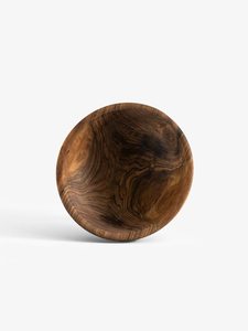 Tazón de Madera de Nogal Hecho a Mano: Decoración Rústica para Cocina y Mesa - Product Image 2