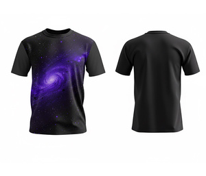 Camiseta con Estampado Digital por Sublimación, Material Resistente a la Decoloración |   Tallas para Hombres, Mujeres y Jóvenes |   Ropa Deportiva Ligera de Secado Rápido para Entrenamiento - Product Image 3