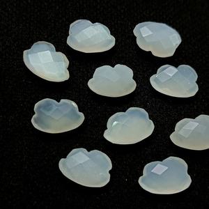 Piedras Preciosas de Piedra Lunar Blanca Natural Talladas a Mano en Forma de Nube, Cuentas de Cristal Briolette para Fabricación de Joyas, 12mm, Venta al por Mayor - Product Image 5