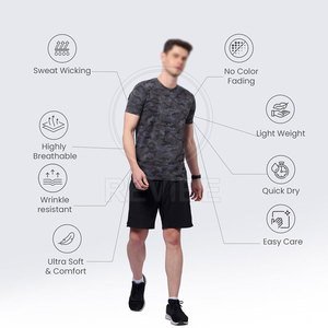 <b>Top</b> Selling Casual Solid <b>Camo</b> T-Shirt 100% Cotton High Quality Breathable for Online Sale - Product Image 6