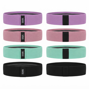 Bandes de résistance élastiques antidérapantes pour les hanches, entraînement de force, fitness, exercices de fessiers et de hanche. - Product Image 2