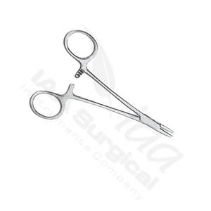 Portaagujas Quirúrgico Manual de Acero Inoxidable con Mango Plateado, Portaagujas Mayo Hegar, Certificado ISO13485, Instrumento Médico para Uso Hospitalario - Product Image 5