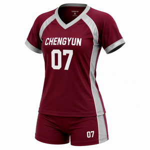 Custom Custom Volleyball Kit Sublimated Graphics Training Shirt Volleyball Jersey <strong>Men</strong> Customized Club Solutions Durable - Product Image 2