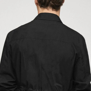 Custom Embroidery Logo <b>Men</b> Plain Dyed <b>Jacket</b> <b>Long</b> Sleeve Stand Collar <b>Men</b> Polyester <b>Jackets</b> Latest Design <b>Men</b> <b>Jackets</b> - Product Image 4