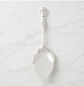 Spatule à gâteau vintage en acier inoxydable avec poignée ornée, outil de service pour gâteaux et tartes, idéal pour les fêtes - Product Image 1