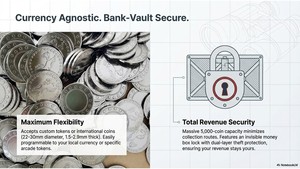 Jumelles étanches à monnayeur 20x-30x avec objectif 80mm et capacité de 3600 pièces de monnaie pour la distribution de billets - Product Image 3