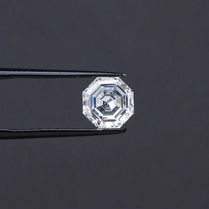 Diamant de laboratoire de forme octogonale certifié IGI, style élégant, qualité VVS, pour la création de bijoux, au prix de gros auprès d'un fournisseur indien. - Product Image 3