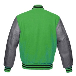 Custom Letterman Varsity <b>Jackets</b> Wool Body Genuine <b>Leather</b> Sleeves <b>Winter</b> Wear Smart and Stylish Men's Turn-down Collar Preppy - Product Image 6