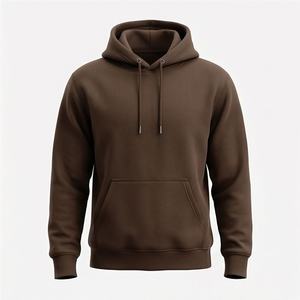 Hoodie surdimensionné élégant pour homme, design vintage délavé avec poche avant, confortable, personnalisable pour l'hiver. - Product Image 1