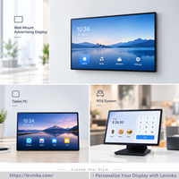 Écran tactile FHD 1920x1080 OEM ODM, moniteur mural, tablette PC Android pour la publicité commerciale