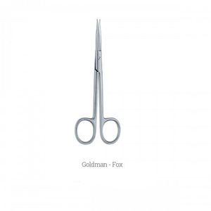 Ciseaux chirurgicaux à bord tranchant Goldman-Fox à étiquette privée, de bonne qualité, avec vis réglable, faible MOQ, par Dentavex - Product Image 3