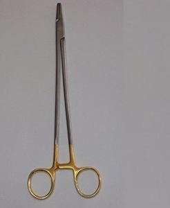 Portaagujas Quirúrgico con Ranura para Sutura, Pinza Portaagujas Mayo, Fabricante Pakistaní - Product Image 2