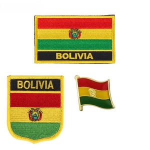 3D Embroidered Mexico Flag Nonwoven Felt <b>Sew</b>-<b>On</b> <b>Patch</b> for Hats Bags Clothing Backpacks - Product Image 5