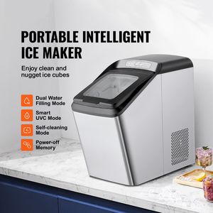 "30lbs Portable <b>Ice</b> <b>Maker</b> 24Hrs <b>Ice</b> Output Auto Cleaning Square <b>Ice</b> Shape Car Application" - Product Image 2