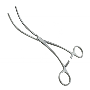 Pinza Periférica DeBakey KOUNAIN Atraumatica de Acero Inoxidable de 190 mm, Instrumento Quirúrgico Vascular, Fuente de Alimentación Manual - Product Image 3
