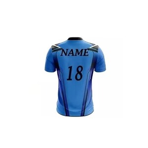 Tenue de cricket moderne à manches courtes, imprimée avec logo personnalisé, vêtements de sport d'équipe, vente en gros, prix d'usine 2026 - Product Image 3
