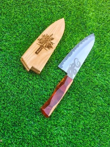 Cuchillo de Chef Forjado a Medida, Cuchillo de Cocina Premium con Mango de Resina y Hoja Afilada como una Navaja, para Preparación de Alimentos - Product Image 6