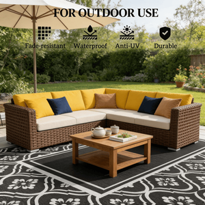 Tappeto Reversibile per Esterni di Alta Qualità, Tappeto per Interni/Esterni per Casa e Giardino - Product Image 5