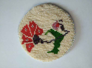 Handmade <b>Beaded</b> <b>Coasters</b> Set Decorative Table Mats for Dining And Home Decor At Best Price - Product Image 5