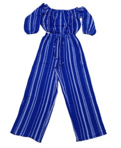 Ensemble décontracté deux pièces pour femme : haut à col rond et manches longues, pantalon ample à jambes larges en nylon/coton à séchage rapide - Product Image 2